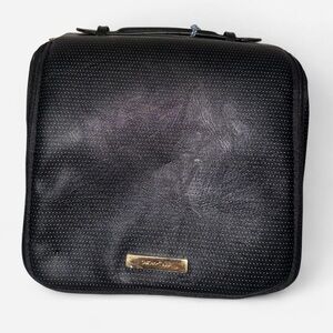 Tartan + Twine Hanging Toiletry Travel Organizer Bag Black New